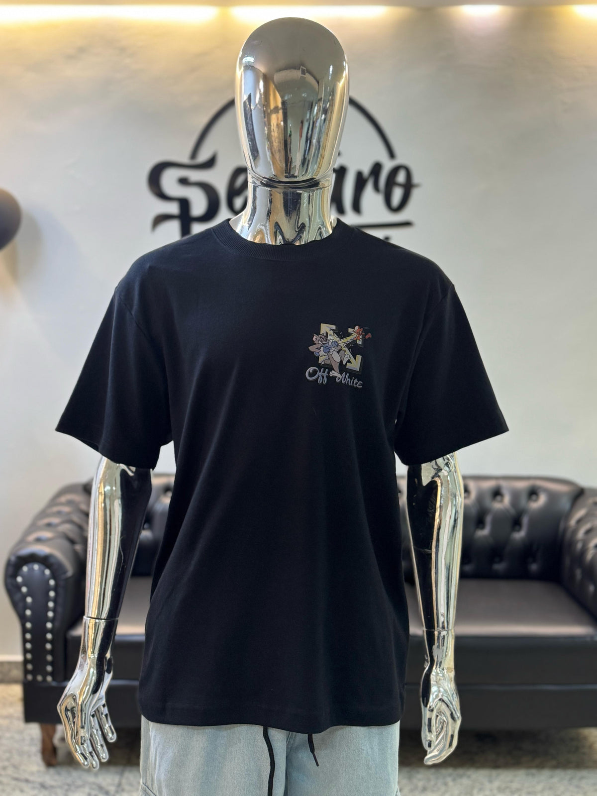Camisa Oversized Masculina JERRY- PRETO