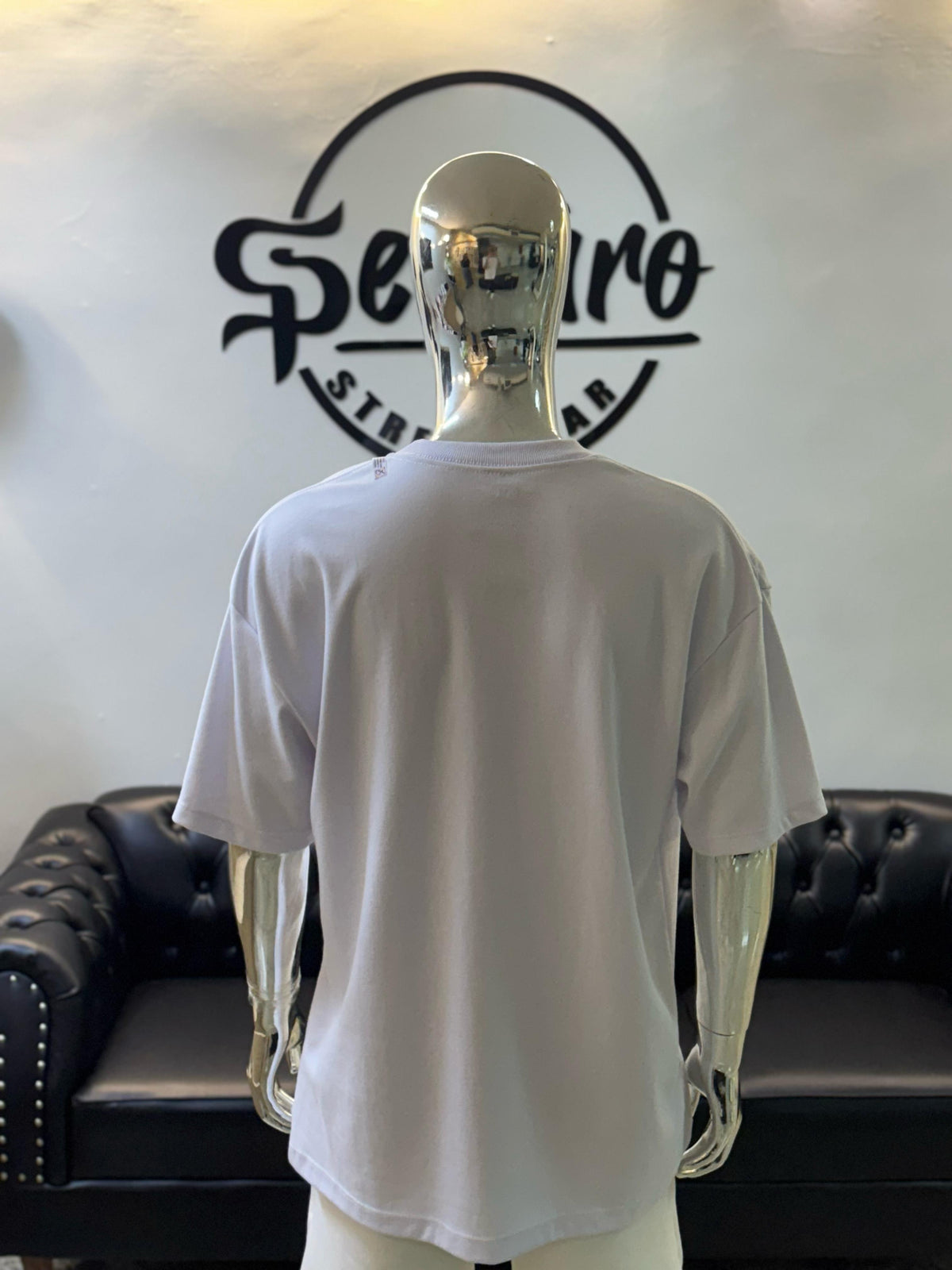 Camisa Oversized Masculina Lisa SB- Branco