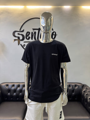 Camisa Masculina Off White- Preto