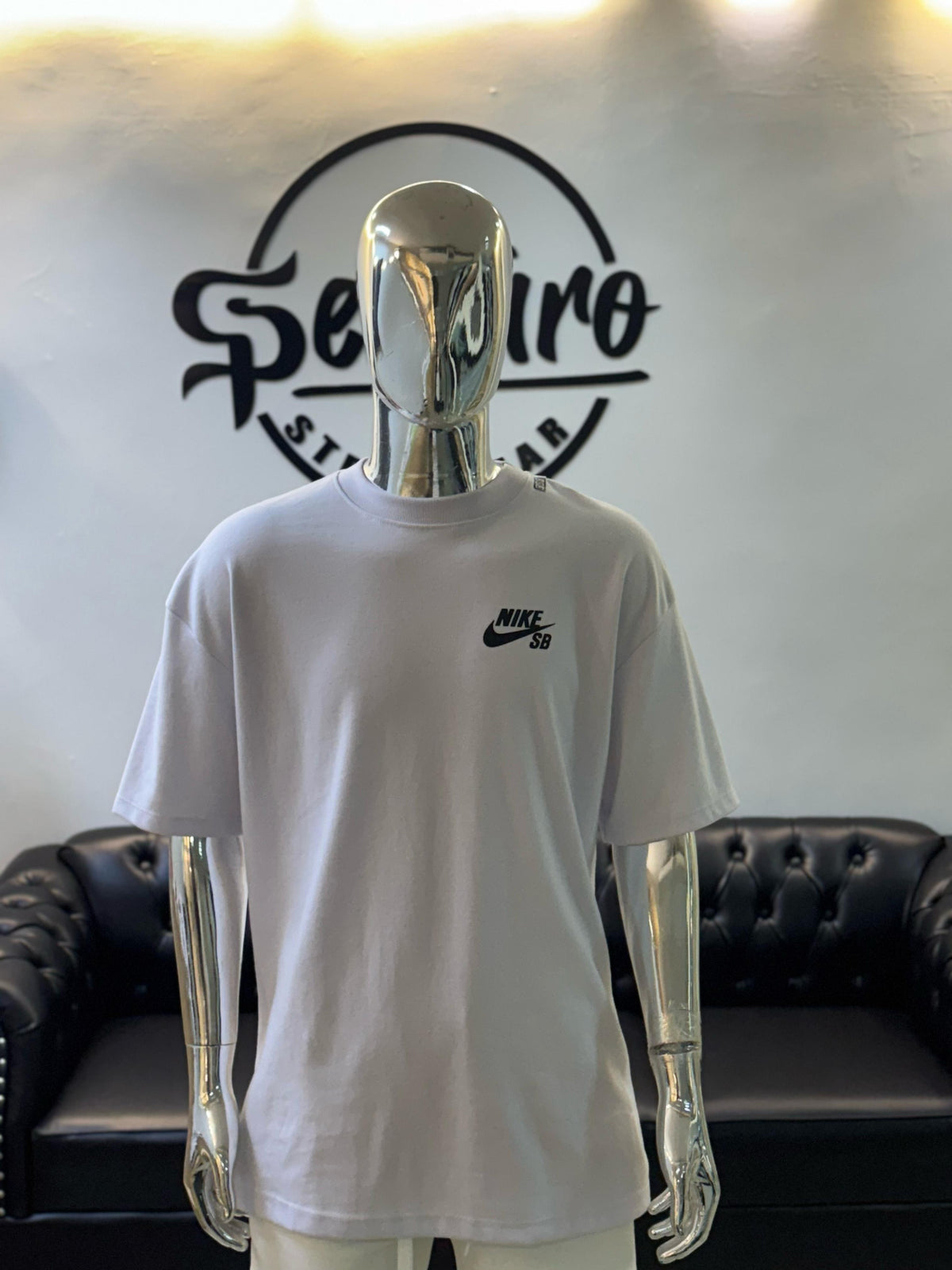 Camisa Oversized Masculina Lisa SB- Branco